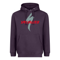 Plum Specialized Bikes Bicycle Heavyweight Hoodie - linhVisuals