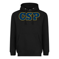 Black CSP, concordia university st paul, apparel Heavyweight Hoodie - linhVisuals
