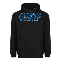 Black CSP, concordia university st paul, apparel Heavyweight Hoodie - linhVisuals