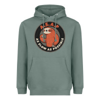 Sage as slow as possible Heavyweight Hoodie - linhVisuals