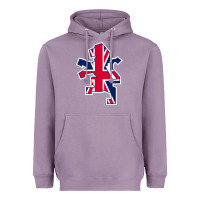 Lavender great britain national Heavyweight Hoodie - linhVisuals