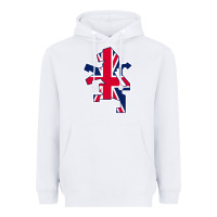 White great britain national Heavyweight Hoodie - linhVisuals