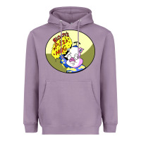 Lavender bloaty pizza hog Heavyweight Hoodie - linhVisuals
