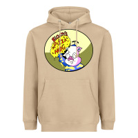 Mushroom bloaty pizza hog Heavyweight Hoodie - linhVisuals