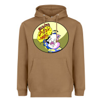 Toasted Coconut bloaty pizza hog Heavyweight Hoodie - linhVisuals