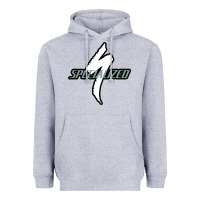 Heather Grey Specialized Bikes Bicycle Heavyweight Hoodie - linhVisuals