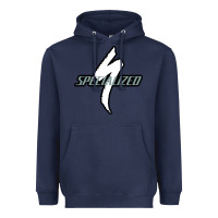 Navy Specialized Bikes Bicycle Heavyweight Hoodie - linhVisuals