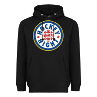 Black hockey night in canada 1 Heavyweight Hoodie - linhVisuals