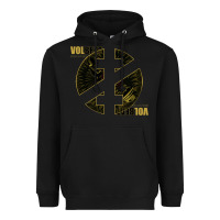 Black volbeat album art Heavyweight Hoodie - linhVisuals