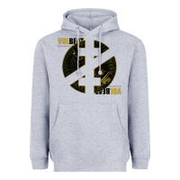 Heather Grey volbeat album art Heavyweight Hoodie - linhVisuals