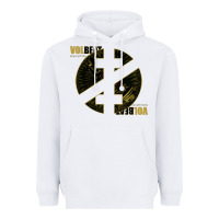 White volbeat album art Heavyweight Hoodie - linhVisuals