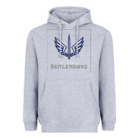 Heather Grey suitable-st-battlehawks-worn Heavyweight Hoodie - linhVisuals