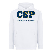 White CSP, concordia university st paul, apparel Heavyweight Hoodie - linhVisuals