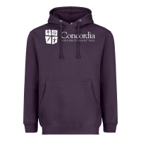Plum Concordia University, St. Paul, apparel Heavyweight Hoodie - linhVisuals