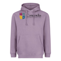 Lavender Concordia University, St. Paul, apparel Heavyweight Hoodie - linhVisuals