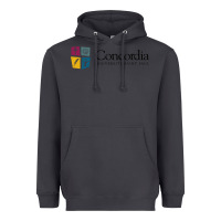 Smoke Concordia University, St. Paul, apparel Heavyweight Hoodie - linhVisuals