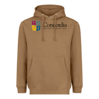 Toasted Coconut Concordia University, St. Paul, apparel Heavyweight Hoodie - linhVisuals