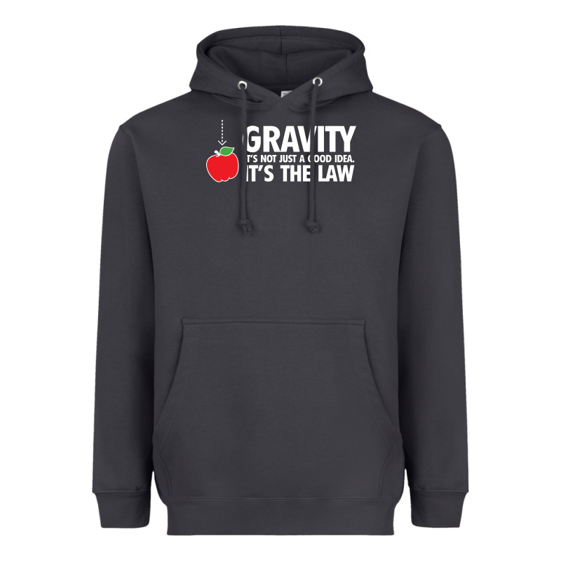 Gravity, It's Not Just A Good Idea Heavyweight Hoodie by linhVisuals | Teevron