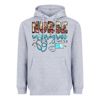 Heather Grey nurse in progress Heavyweight Hoodie - JahusDesignShop