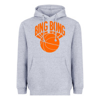 Heather Grey bingbong ny Heavyweight Hoodie - linhVisuals