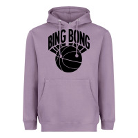 Lavender black bing bong Heavyweight Hoodie - linhVisuals