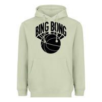 Matcha black bing bong Heavyweight Hoodie - linhVisuals