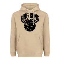 Mushroom black bing bong Heavyweight Hoodie - linhVisuals