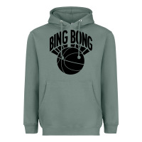 Sage black bing bong Heavyweight Hoodie - linhVisuals