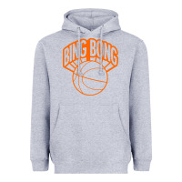 Heather Grey Bing Bong New York Heavyweight Hoodie - linhVisuals