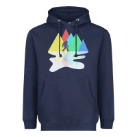 Navy bigfoot t  shirt bigfoot   bigfoot 8 Heavyweight Hoodie - linhVisuals