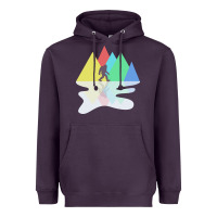 Plum bigfoot t  shirt bigfoot   bigfoot 8 Heavyweight Hoodie - linhVisuals