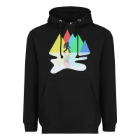 Black bigfoot t  shirt bigfoot   bigfoot 8 Heavyweight Hoodie - linhVisuals