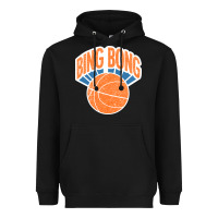 Black Bing Bong Vintage Heavyweight Hoodie - linhVisuals