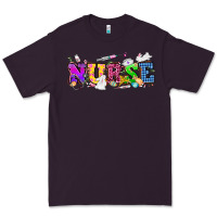 Plum Easter nurse Easter Day Premium Tee - HowdyJamesFarm