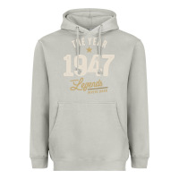 Moon Dust The Year 1947 - 75th Birthday Vintage Classic Heavyweight Hoodie - linhVisuals