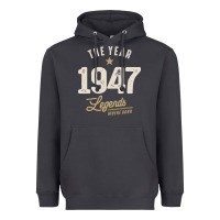 Smoke The Year 1947 - 75th Birthday Vintage Classic Heavyweight Hoodie - linhVisuals