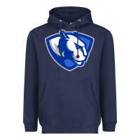 Navy eastern illinois panthers Heavyweight Hoodie - linhVisuals
