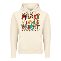 Vintage Artic Merry And Bright Vintage Hoodie - FaDigitalArtStudio