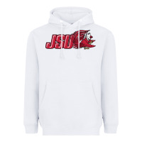 White jacksonville state gamecocks Heavyweight Hoodie - linhVisuals