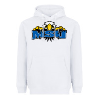 White morehead state eagles Heavyweight Hoodie - linhVisuals