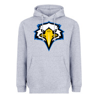 Heather Grey morehead state eagles Heavyweight Hoodie - linhVisuals