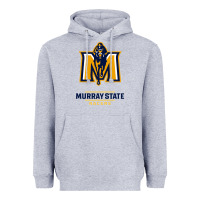 Heather Grey murray state racers Heavyweight Hoodie - linhVisuals