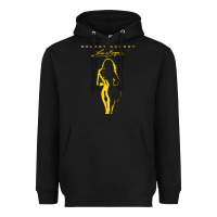 Black melody gardot clässic Heavyweight Hoodie - linhVisuals