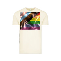 Vintage Arctic Pride flag Vintage Tee - FaDigitalArtStudio