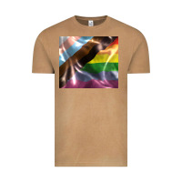 Vintage Camel Pride flag Vintage Tee - FaDigitalArtStudio