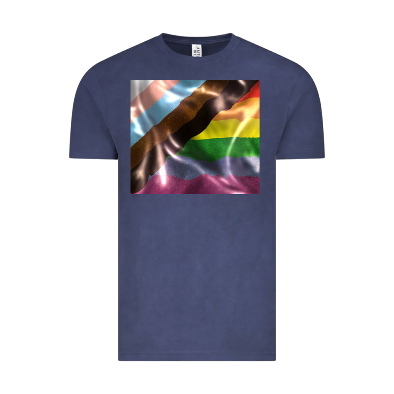 Pride Flag Vintage Tee by FaDigitalArtStudio | Teevron