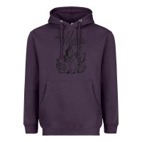 Plum imelda may müsic Heavyweight Hoodie - linhVisuals