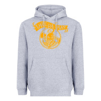 Heather Grey imelda may müsic Heavyweight Hoodie - linhVisuals