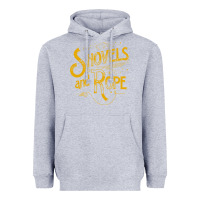 Heather Grey shovels & rope müsic Heavyweight Hoodie - linhVisuals