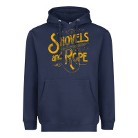Navy shovels & rope müsic Heavyweight Hoodie - linhVisuals